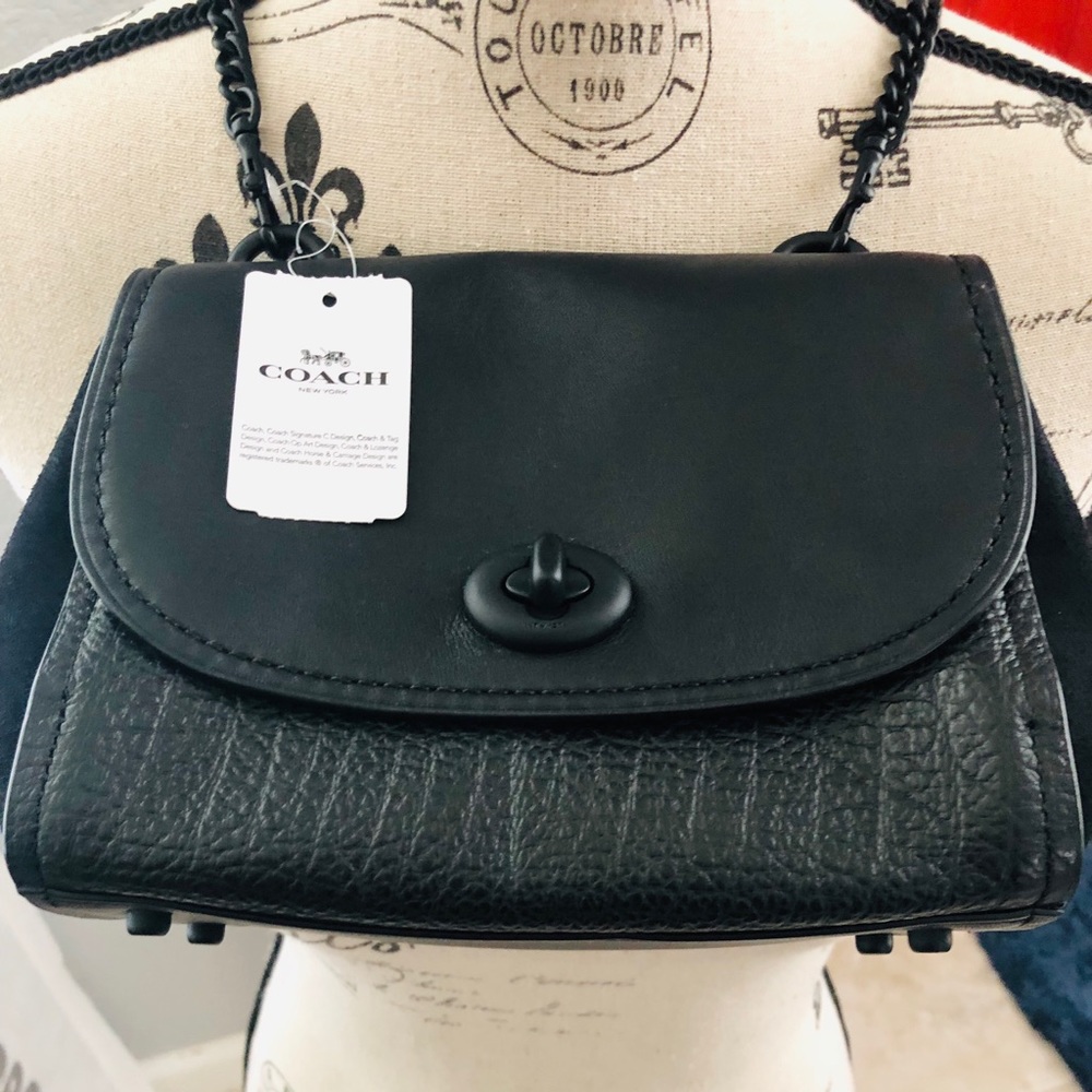 NWT Coach Crossbody Black - Faye